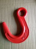 Red Painted Forging Steel Eye Foundry Slip Hook for Sale