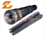 Twin Conical Screw Barrel Bimetallic PVC Extrusion Parallel Twin Screw Barrel