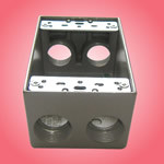 Metal Weatherproof Outlet Box (1TB50-4, 1TB50-5, 1TB75-3)