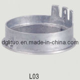 Aluminum Die Casting for LED Box Lid with ISO9001: 2008, SGS, RoHS