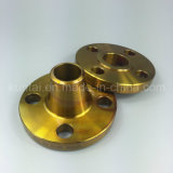 Carbon Steel Weld Neck Flange Forged Flange with Yellow Coating (KT0009)