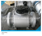 A105n API Gearbox Forging Flange Carbon Steel Ball Valve