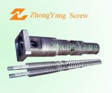 Conical Twin Screw Barrel for PVC Walter Pipe