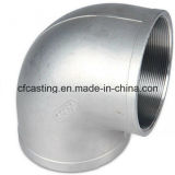 Investment Casting Elbow with External Thread