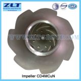 Stainless Steel Ruhr Pump Impeller by Investment Casting