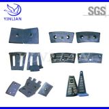 High Manganese Steel Lining Plate Casting Parts for Crusher, Mine, Cement