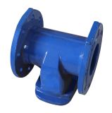 Customized Water Treatment Pipe Fitting Iron Casting