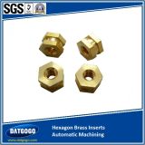 Hexagon Brass Inserts Automatic Machinging