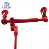 Red Painted Forged Steel Ratchet Load Binder with Folding Handle