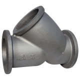OEM Water Treatment Pipe Fitting Cast Iron Casting