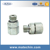 Precisely Threaded Aluminium Casting for Square Pipe Fittings