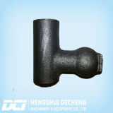 #45 Carbon Steel Swinging Hammer for Corn Sheller by Shell Mold Casting, Universal Type Sheller Hammer with 14mm Shaft Diameter