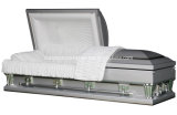 Frank Silver Oversize 28 Inches Metal Casket