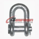 G-215/S-215 Drop Forged Alloy Steel Round Pin Chain Shackle