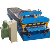 Double-Layer Corrugated Glazed Tile Steel Roll Forming Machine (25/28)
