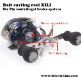 Six Pin Centrifugal Brake System 10+1bb Bait Casting Reel