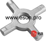 Precision Metal Machined Forging Sqare Parts (CF054)