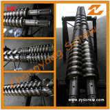 80/156 Conical Double/ Twin Screw and Driver/ Barrel for PVC