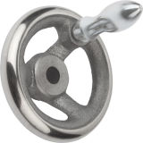 OEM Stainless Steel Casting Precision Casting for Hand Wheel