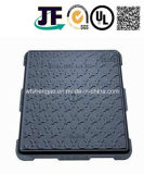 OEM Sand Cast Iron Square Manhole Cover for Driveway Drainage