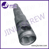 Conical Twin Screw and Barrel for Wire Insulation Extruder