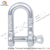 BS3032 Forged Steel Galvanized Dee Shackle