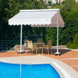 Popular Polyester Free Stand Folding Retractable Awning