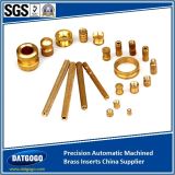 Precision Automatic Machined Brass Inserts China Supplier