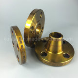 Carbon Steel Weld Neck Flange Forged Flange with Yellow Coating (KT0017)