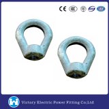 Hot DIP Galvanized Oval Eye Nut for Link Fittings