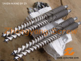 Bimetallic Jwell Conical Twin Screw and Barrel for Extruder