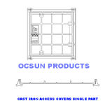 Access Covers Concrete Infill Single Class D