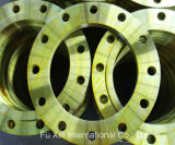 Bs4504 10/3 Plate Flange, Yellow Paint Flanges