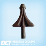 Cast Iron Fence Decorating Fitting/ Gray Iron Fencing Spearhead/Fence Head Fitting for Garden Building (Shell mold casting)