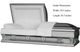 Frank Silver Oversize 31 Inches Casket