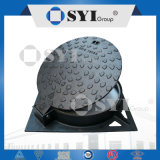 En124 D400 Round Hinged Manhole Cover