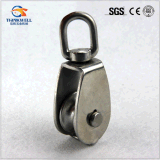Forging Steel Swivel Rope Pulley with Single Wheel