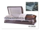 High Stable Quality Competitive Price Solid Poplar Casket (FC-CK028)