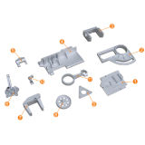 Sewing Machine Casting Parts with BCC Certificate