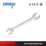 Superior Quality Matt Chrome Plated Double Open End Wrench