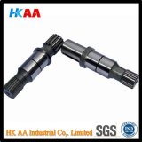 OEM Alloy Steel Forging Suface Hardening Spur Gear Shaft, Gear Pump Connect Shaft
