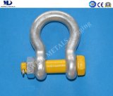 Hot Dipped Galv. G2130 U. S Type Drop Forged Bow Shackle