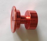 OEM CNC Machined Aluminum Turning with Red Anodizing