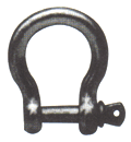 E. Galvanized/Stainless Steel European Type Large Bow Shackle