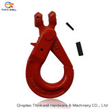 G80 Forged Alloy Steel Clevis Self-Lock Hook/ Safety Hook