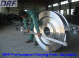 Rail Vehicle Wheel Forging (Forged wheels Crane wheel)