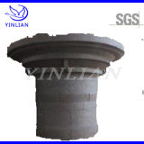 Sand Casting End Cover for Cement Ball Mill Spare Parts
