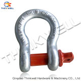 Forged Us Type Carbon Steel G209 Red Bar Anchor Shackle