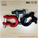 U. S. Type Color Painted G209 Screw Pin Bow Shackle