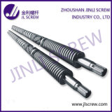 Conical Double Screw and Barrel for Extruder